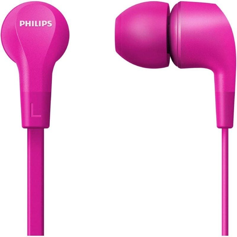 Philips TAE1105PK Auscultadores Intra-auriculares / com Microfone / Jack 3.5 / Rosa