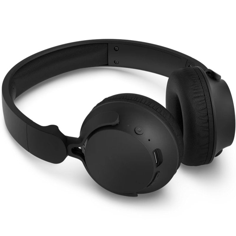 Auscultadores sem Fios Philips TAH4500BK / com Microfone / Bluetooth / Pretos