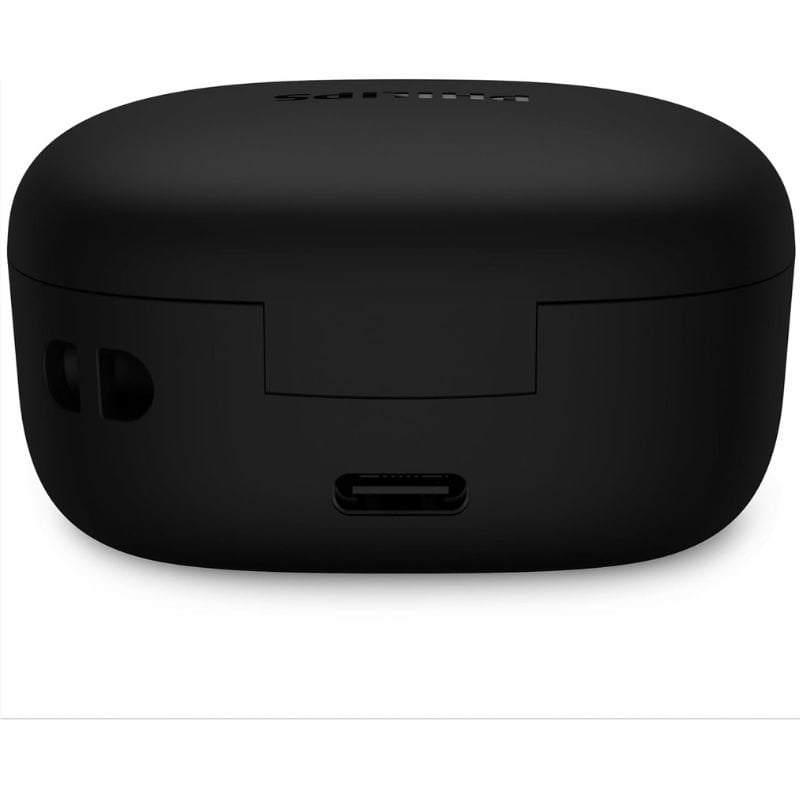 Auscultadores Bluetooth Philips TAT2100BK com Estojo de Carregamento / Autonomia de 8 Horas / Pretos