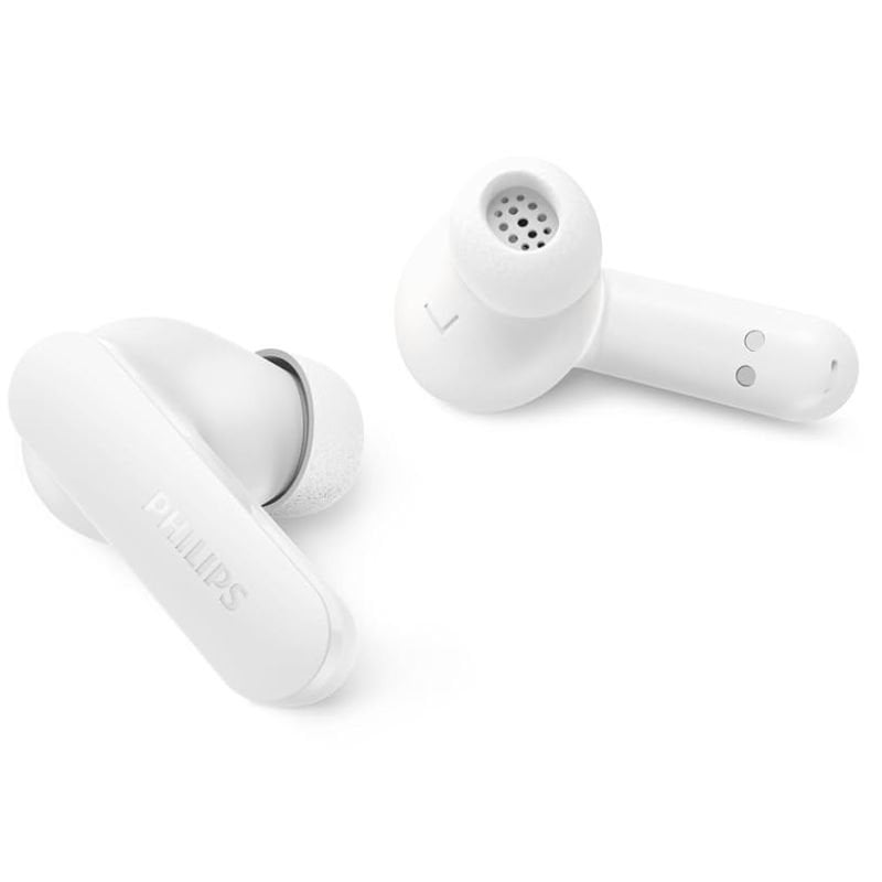 Auscultadores Bluetooth Philips TAT2100WT com Estojo de Carregamento / Autonomia de 8 Horas / Branc…