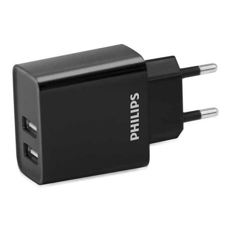 Carregador de Parede Philips DLP2610 / 2xusb / 15,5w