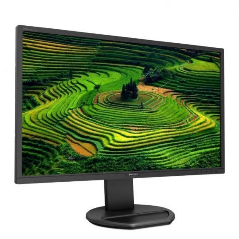 Monitor Profissional Philips 221B8LJEB 21,5" / Full HD / Multimédia / Ajustável em Altura / Preto