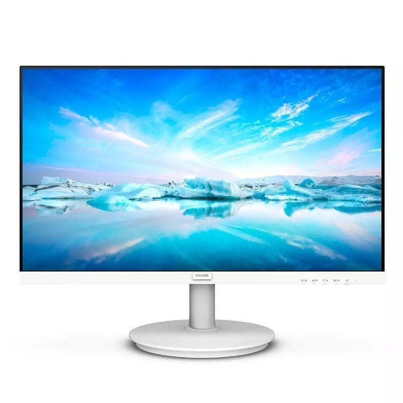 Monitor Philips 241V8AW 23,8" / Full HD / Multimédia / Branco