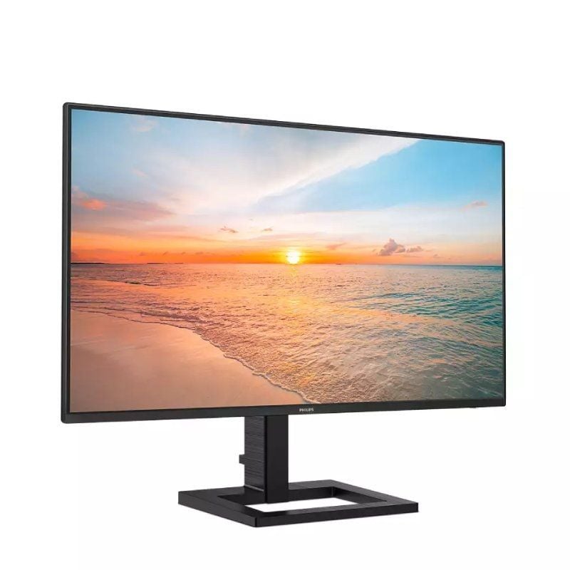 Monitor Profissional Philips 24E1N1300AE 23,8" / Full HD / Multimédia / Ajustável em Altura / Preto