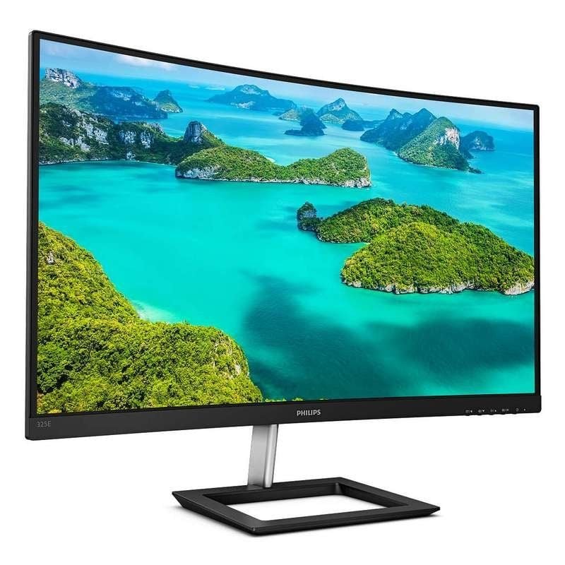 Monitor Profissional Curvo Philips E-line 325E1C 31,5" / QHD / Preto