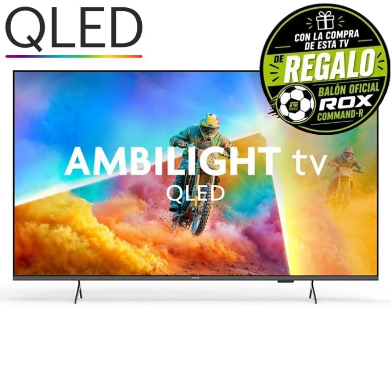 Televisor Philips QLED 55PQS8501 55" / Ultra HD 4K / Ambilight / Smart TV / Wi-fi