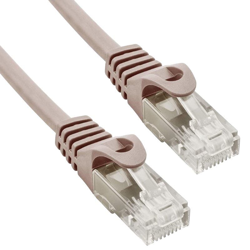 Phasak PHK 1652 Cabo de Rede UTP Cat.6 / 25cm / Cinzento RJ45