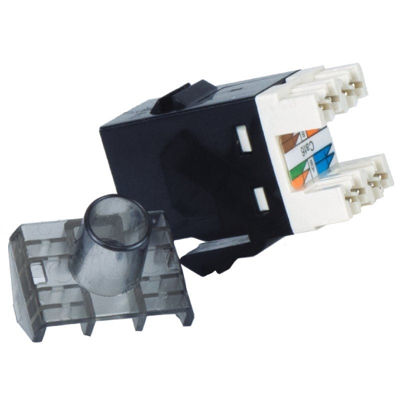 Phasak SD 3018 Conector RJ45 UTP Cat.6 Conector RJ45 SD 3018 UTP / Preto