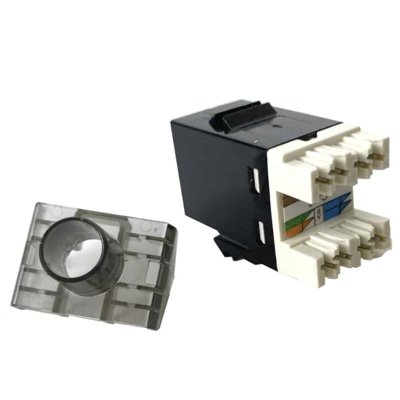 Phasak SD 3018 Conector RJ45 UTP Cat.6 Conector RJ45 SD 3018 UTP / Preto