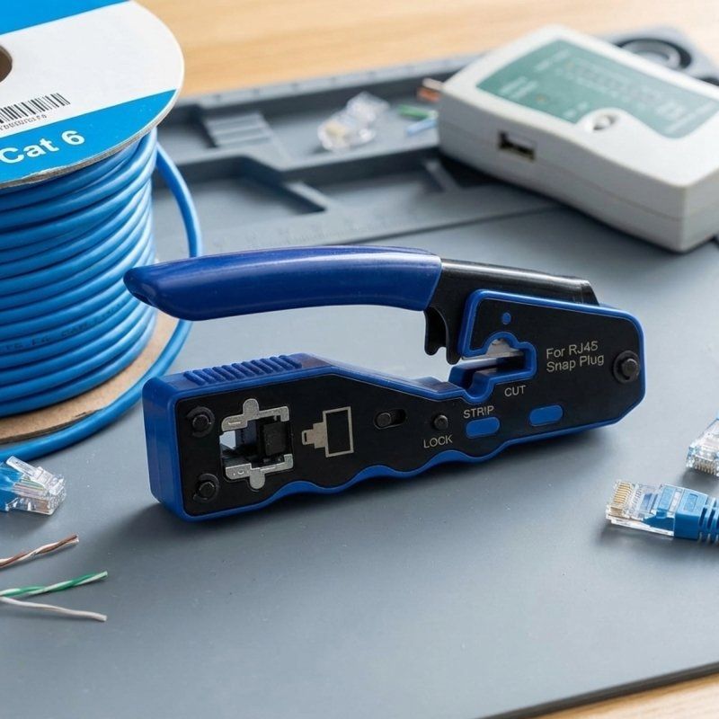 Crimpador RJ45 Phasak TD 020