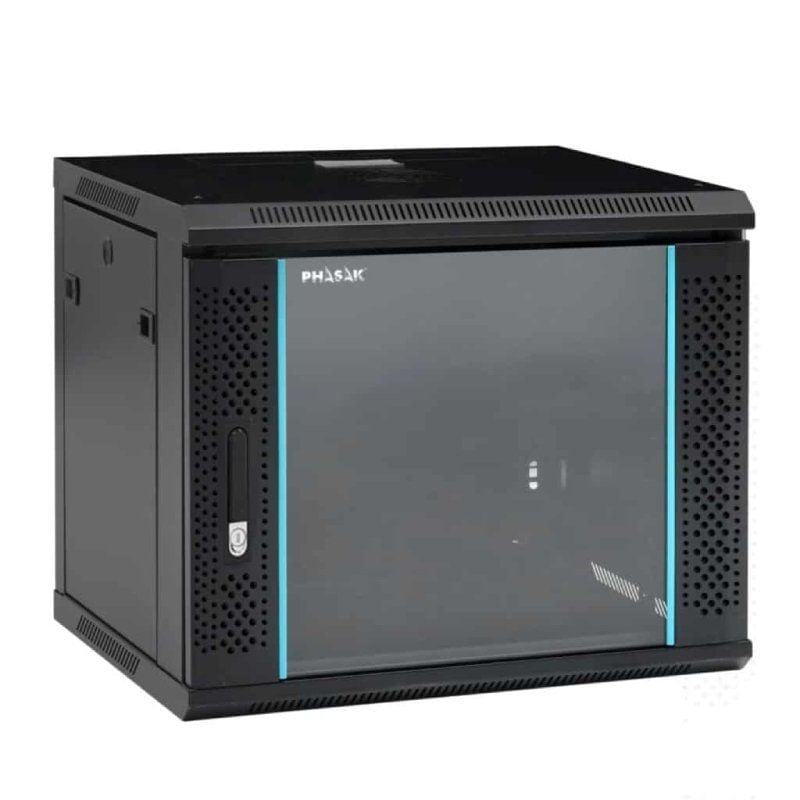 Phasak PHO 2109D / 19" / 9U de Altura Armário para Montagem em Parede