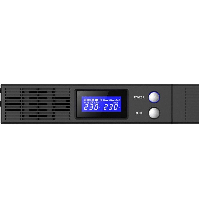 UPS Phasak Protekt Slim Rack Line / 750va-450w / 4 Saídas / Formato Rack