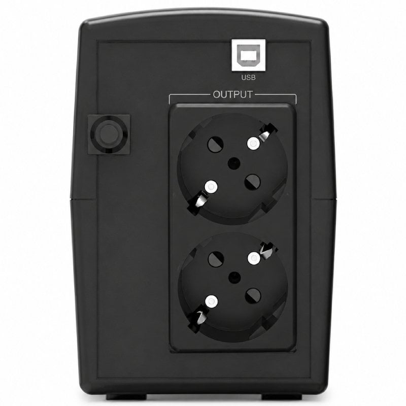UPS Interativa Phasak SIRIUS 1000 VA / 1000 Va-600 W / 2 Saídas / Formato Torre