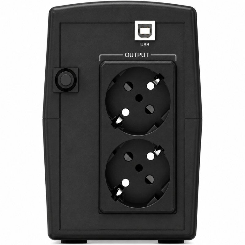 UPS Interativa Phasak SIRIUS 800 VA / 800 VA - 480 W / 2 Saídas / Formato Torre