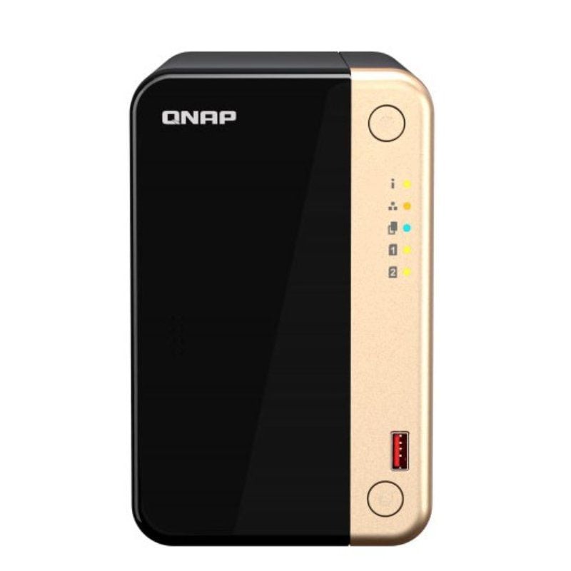 QNAP Ts-264-8g NAS / 2 Compartimentos 3,5"- 2,5" / 8GB / Formato de Torre
