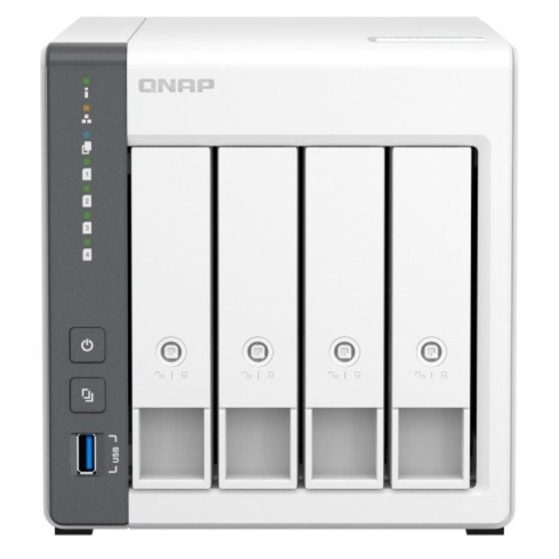 QNAP Ts-433-4g NAS / 4 Compartimentos 3,5"- 2,5" / 4GB / Formato de Torre