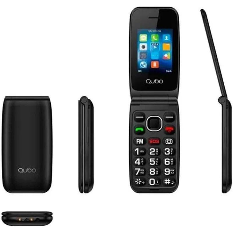 Telemóvel Qubo NEO2 NW BK 4G para Seniores / Preto
