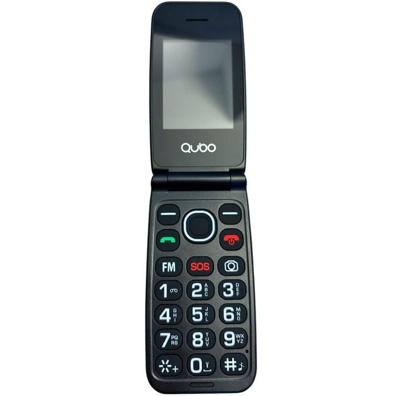 Telemóvel Qubo Neonw-bk 4G para Idosos / Preto