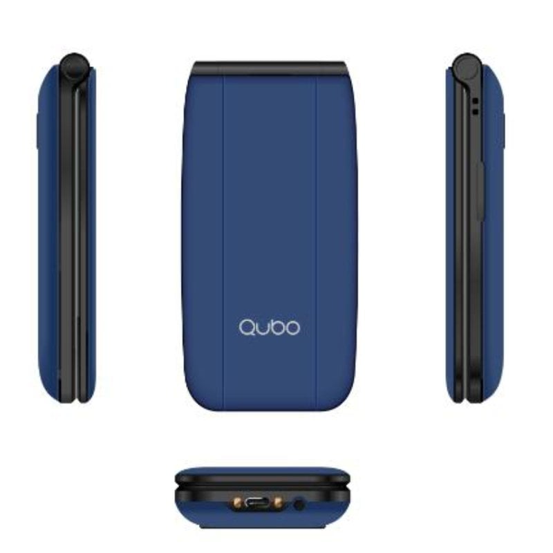 Telemóvel Qubo Neonw-bl 4G para Idosos / Azul