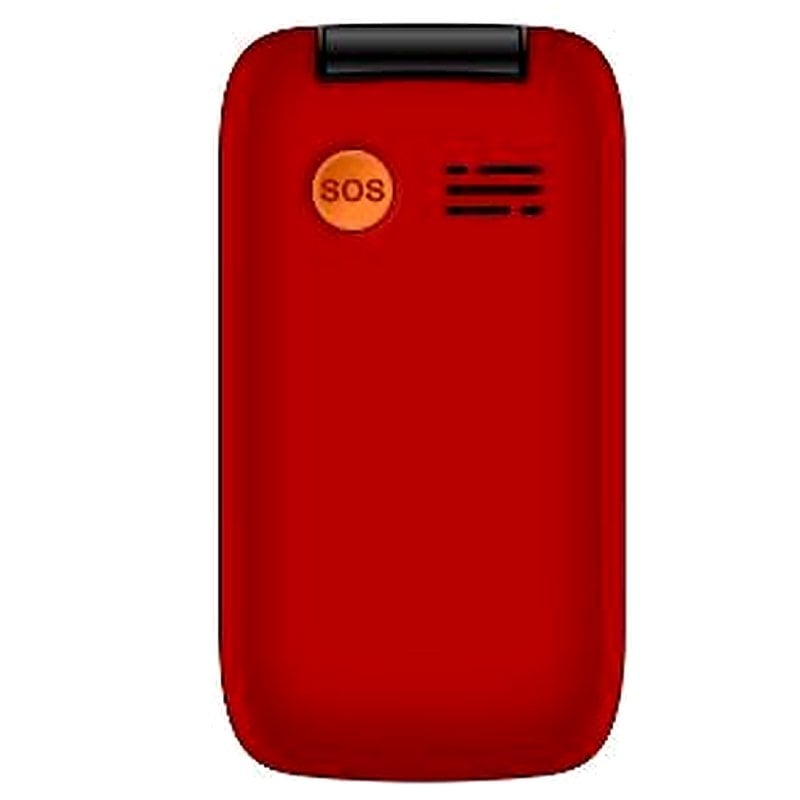 Telemóvel Qubo P-221rd 4G para Idosos / Vermelho