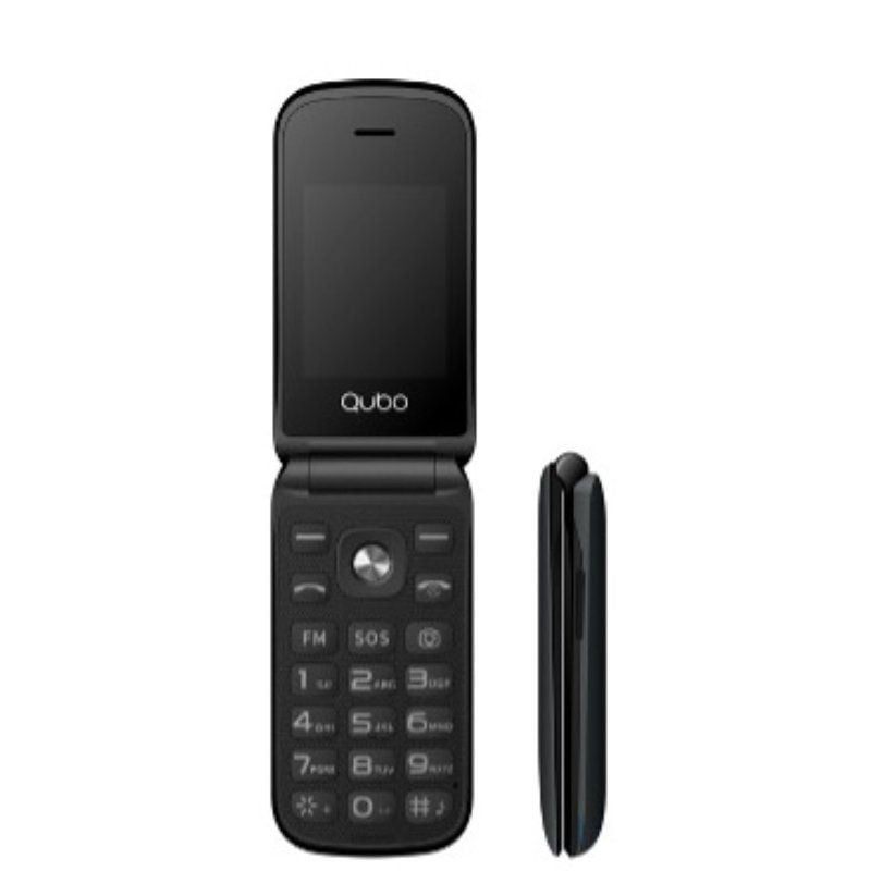 Telemóvel Qubo X-209 4G para Seniores / Preto