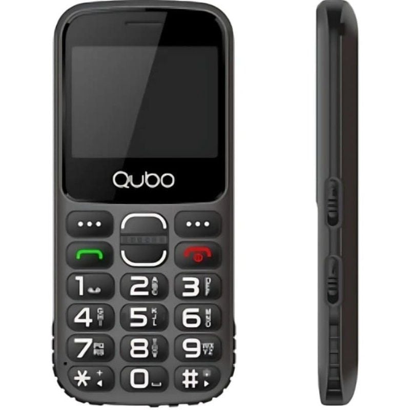 Telemóvel Qubo X-230bkc 4G para Idosos / Preto