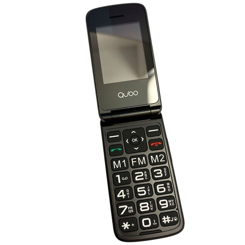 Telemóvel Qubo X-247 4G para Idosos / Preto