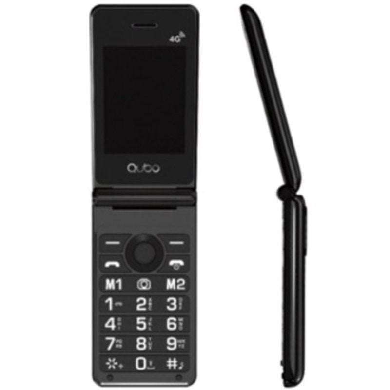 Telemóvel Qubo X-28 4G para Seniores / Preto