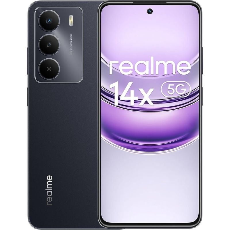 Smartphone Realme 14X 6GB / 128GB / 6.74" / 5G / Preto