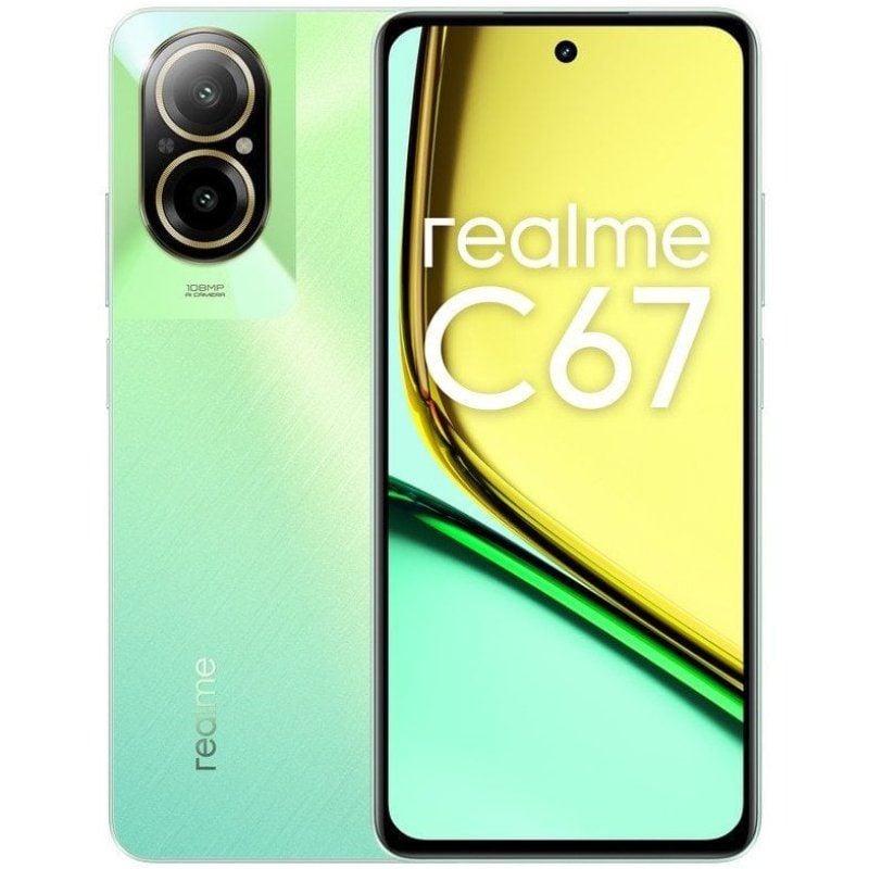 Smartphone Realme C67 8GB / 256GB / 6.72" / Sunny Oasis