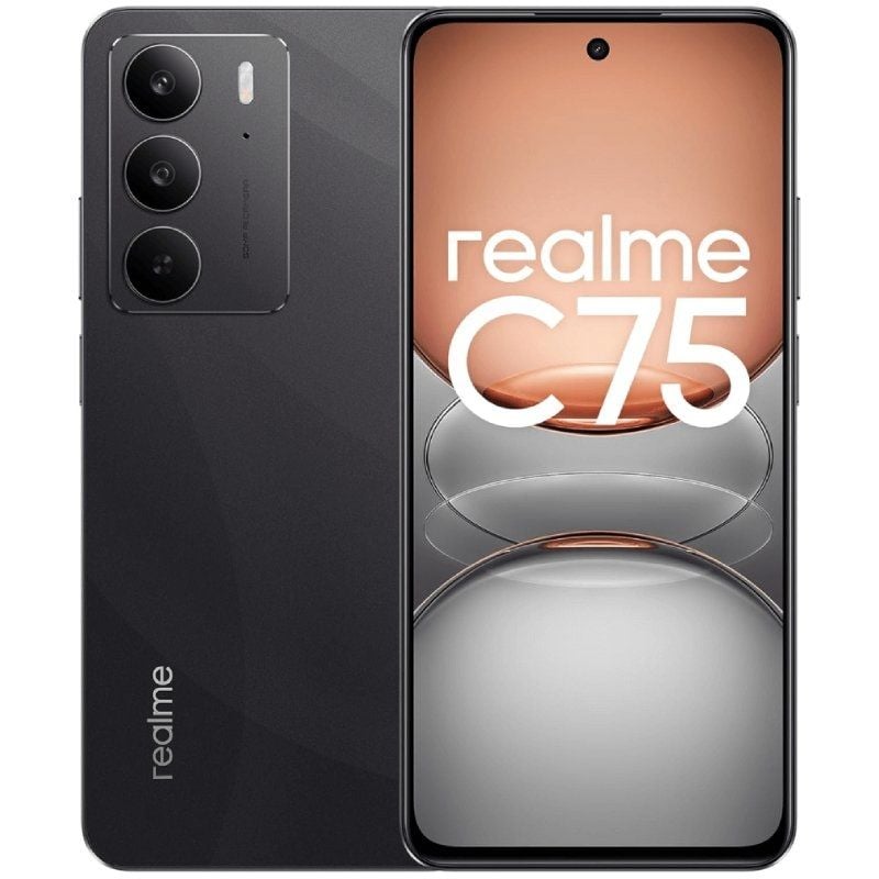 Smartphone Realme C75 8GB / 256GB / 6.72" / Preto