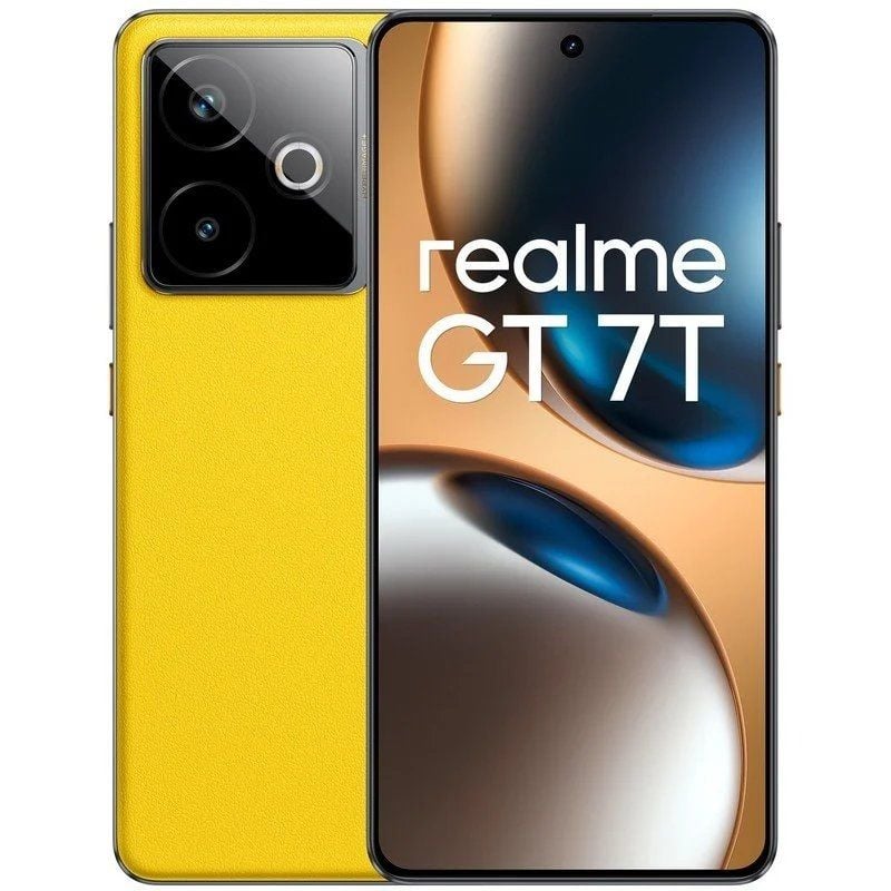 Smartphone Realme GT 7T 12GB / 512GB / 6.8" / 5G / Amarelo Corrida