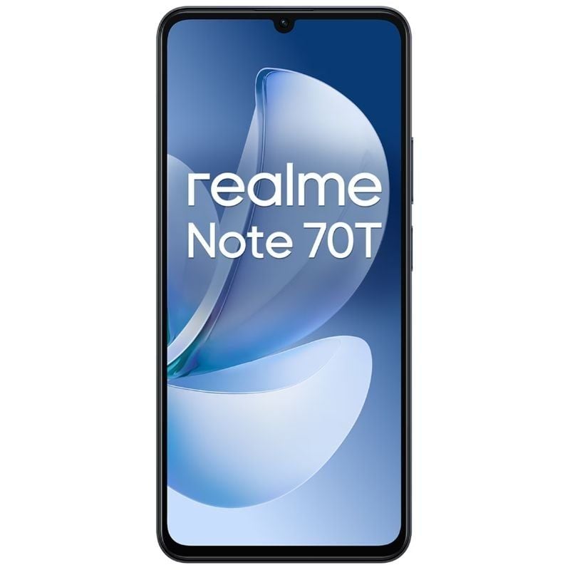 Smartphone Realme Note 70T 4GB / 256GB / 6.74" / Preto Obsidiana