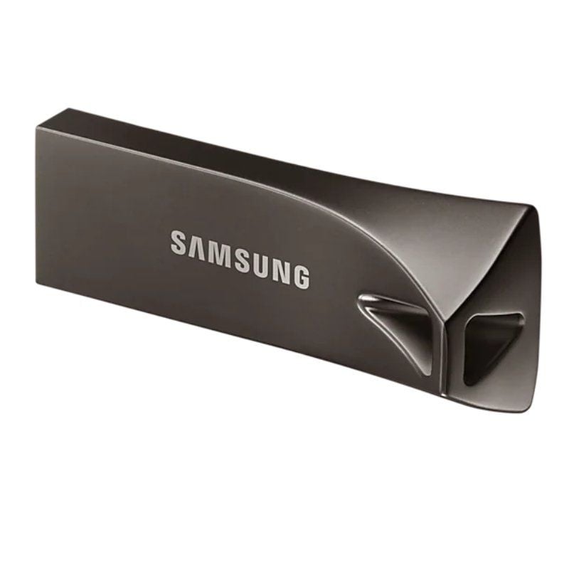 Unidade Flash USB 3.1 Samsung Bar Plus Titan Gray de 512 GB