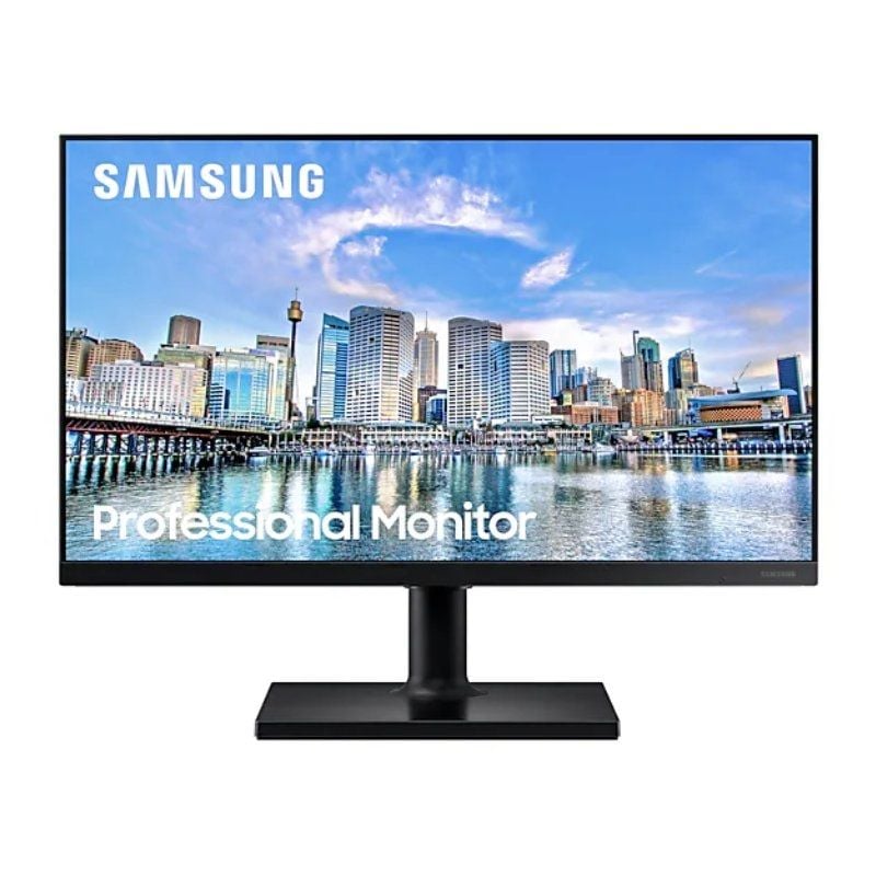 Monitor Profissional Samsung F24T452FQR 24" / Full HD / Preto