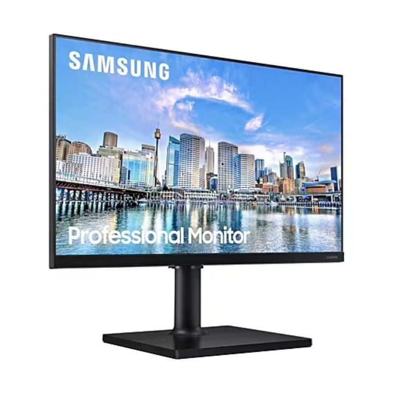 Monitor Profissional Samsung F24T452FQR 24" / Full HD / Preto