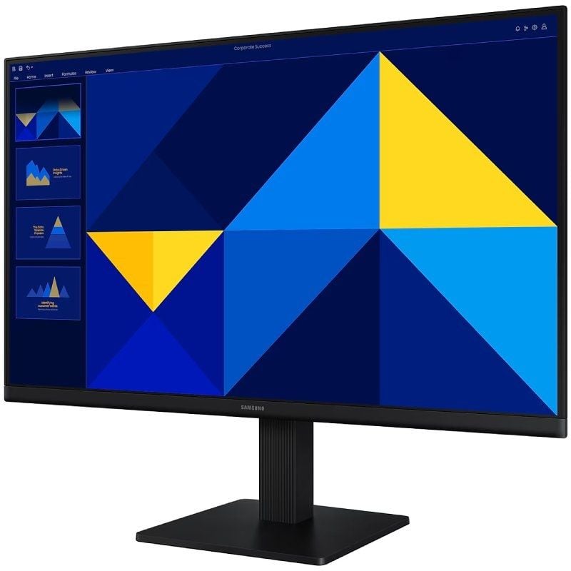 Monitor Profissional Samsung Essential Monitor S3 S24D300GAU / 24" / Full HD / Preto