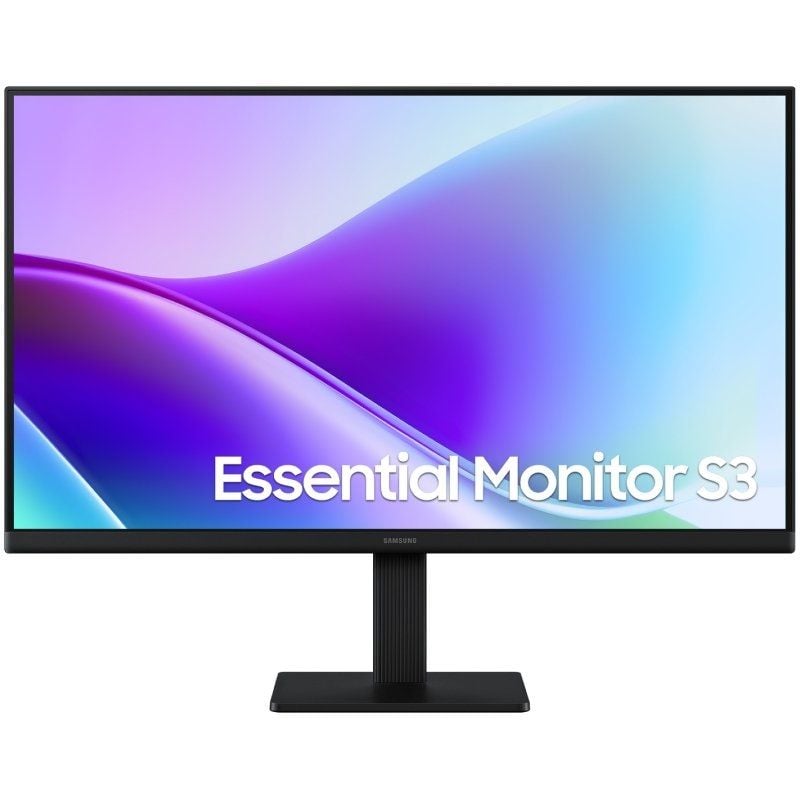 Monitor Profissional Samsung Essential Monitor S3 S24F320GAU / 24" / Full HD / Preto