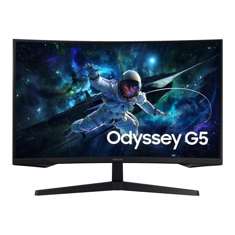 Monitor Gaming Curvo Samsung Odyssey G5 S32CG552EU 32" / QHD / 1ms / 165hz / VA / Preto