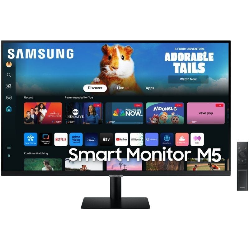Monitor Inteligente Samsung M5 S32DM502EU 32" / Full HD / Smart TV / Multimédia / Preto