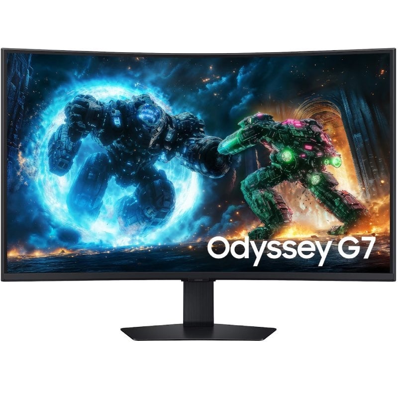 Monitor Gaming Curvo Samsung Odyssey G7 G75F 37" / 4K / 1ms / 165hz / VA / Altura Ajustável / Preto