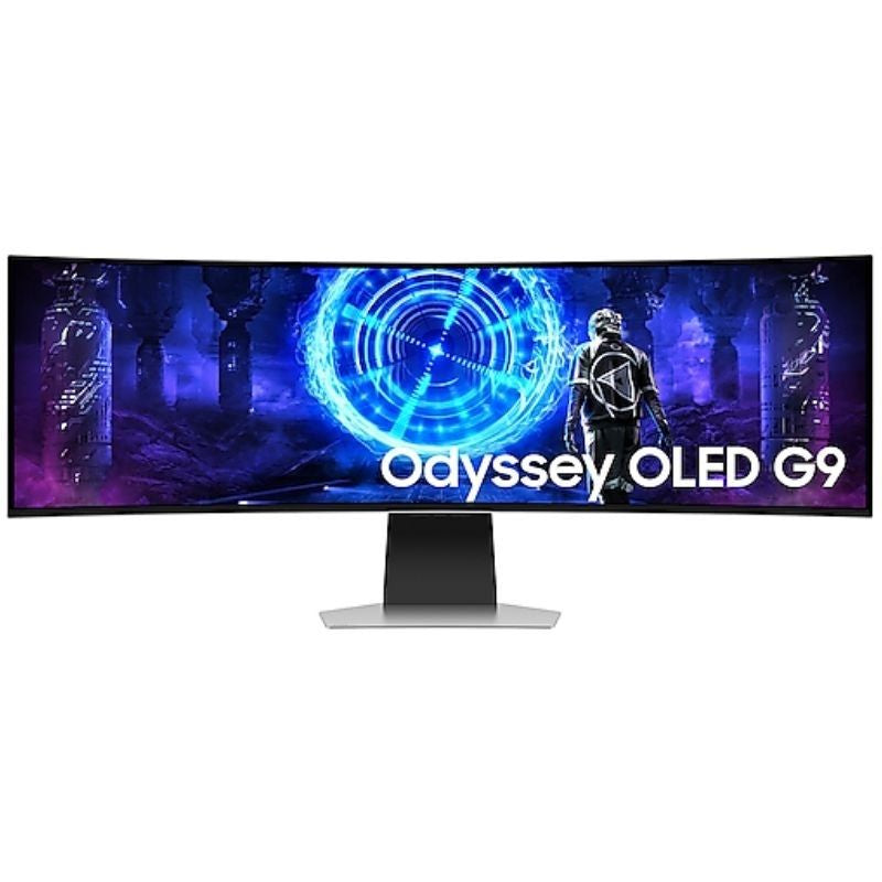 Samsung Odyssey OLED G9 S49DG950SU 49" / Dual QHD / 1ms / 240hz / OLED / Ajustável em Altura / Prat…