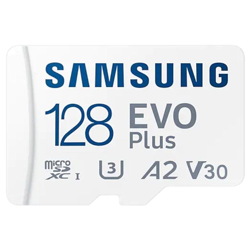 Cartão de Memória Samsung EVO Plus 2023 128GB Microsd XC com Adaptador / Classe 10 / 160mbs