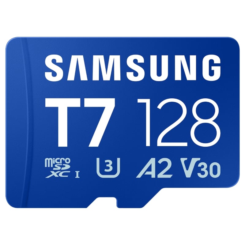 Cartão de Memória Samsung P7 de 128 GB Microsd XC / Classe 10 / 170 MB / S