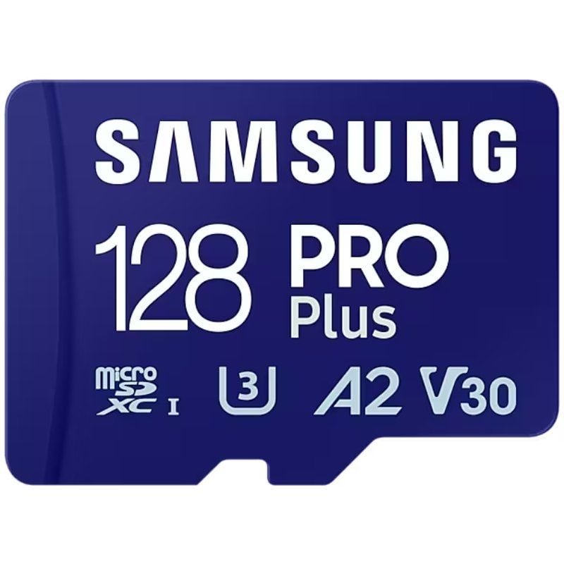 Cartão de Memória Microsd XC Samsung PRO Plus 2023 128GB / Classe 10 / 180mbs