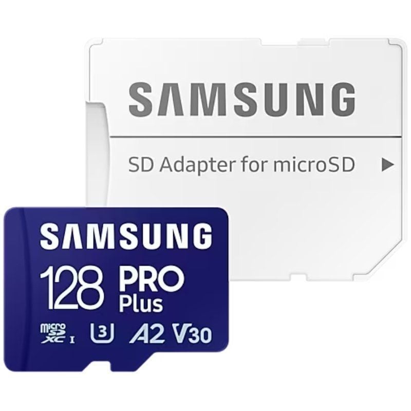 Cartão de Memória Microsd XC Samsung PRO Plus 2023 128GB / Classe 10 / 180mbs