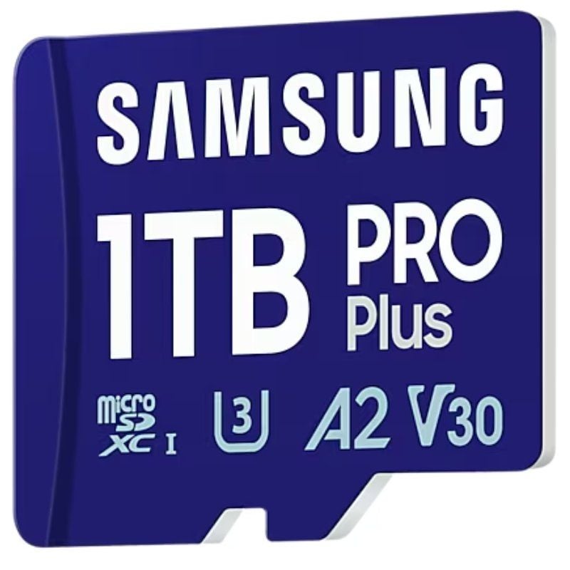 Cartão de Memória Samsung PRO Plus 2024 1TB Microsd XC / Classe 10 / 180mbs