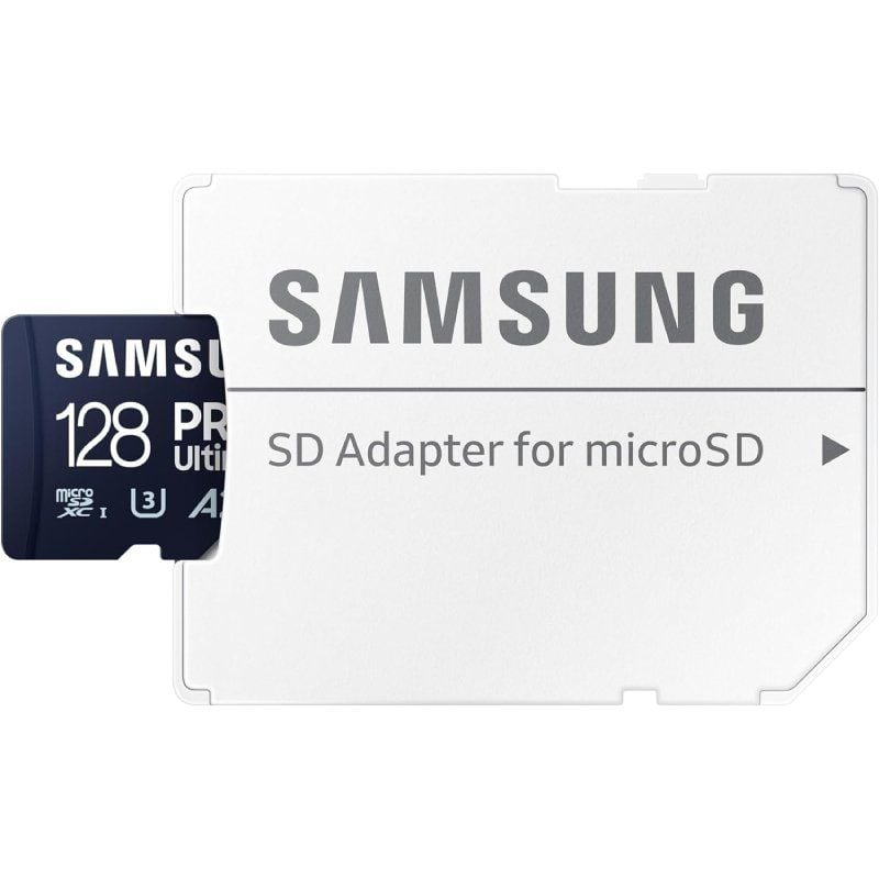 Cartão de Memória Samsung Pro Ultimate 128GB Microsd XC Pro Ultimate 128GB com Adaptador / Classe 1…