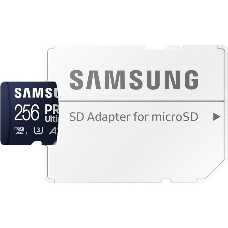Cartão de Memória Samsung Pro Ultimate 256GB Microsd XC Pro Ultimate com Adaptador / Classe 10 / 20…