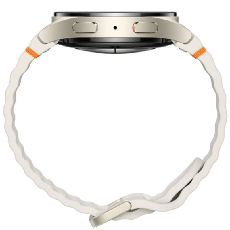 Smartwatch Samsung Galaxy Watch 7 / Notificações / Ritmo Cardíaco / GPS / Bege